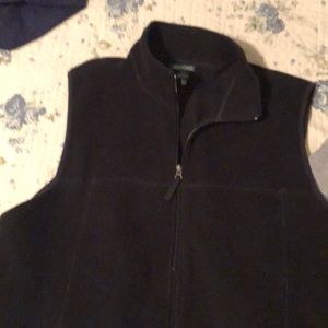 Ll bean fleece vest